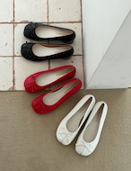 【新作5%OFF・3日間】Tabi Ribbon Pumps_3colors