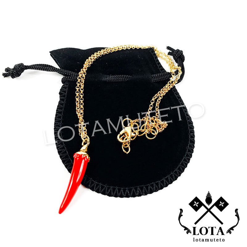 イタリア/ナポリの幸運を呼ぶお守りコルネット・ロッソ(コルノ・ロッソ