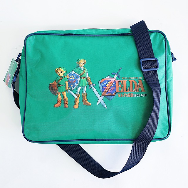 THE LEGEND OF ZELDA DEAD STOCK OCARINA OF TIME SHOULDER BAG