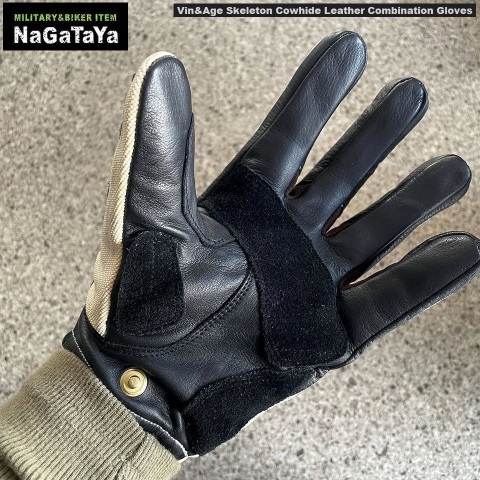 Vin&Age ヴィンアンドエイジ VG15 SKELETON GLOVES スケルトングローブ