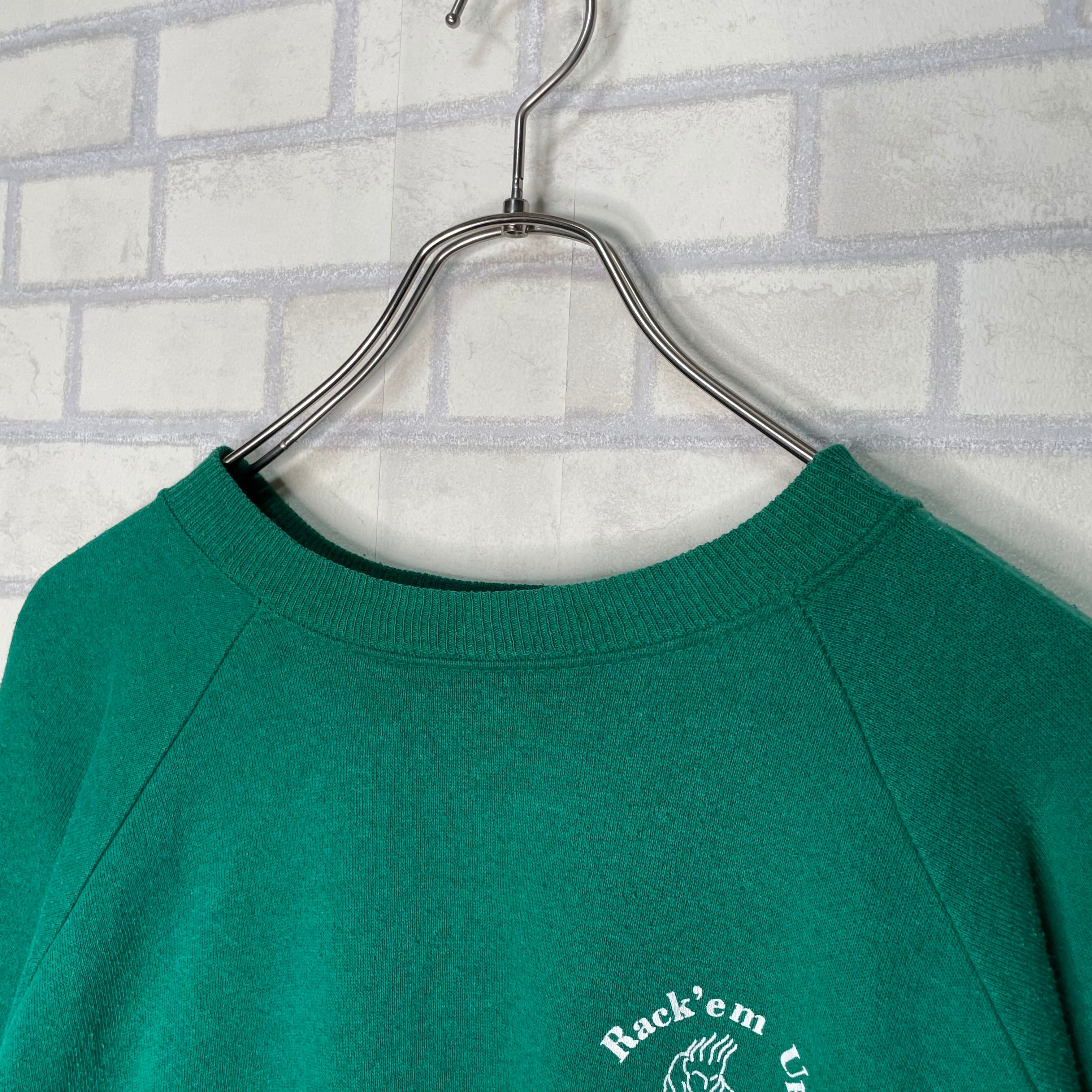 Made in USA】【ラグランスリーブ】Hanes her way スウェット XL 両面 