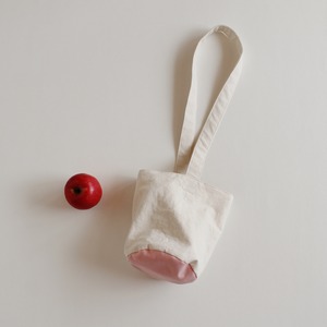 mini shoulder bag | round bottom pink