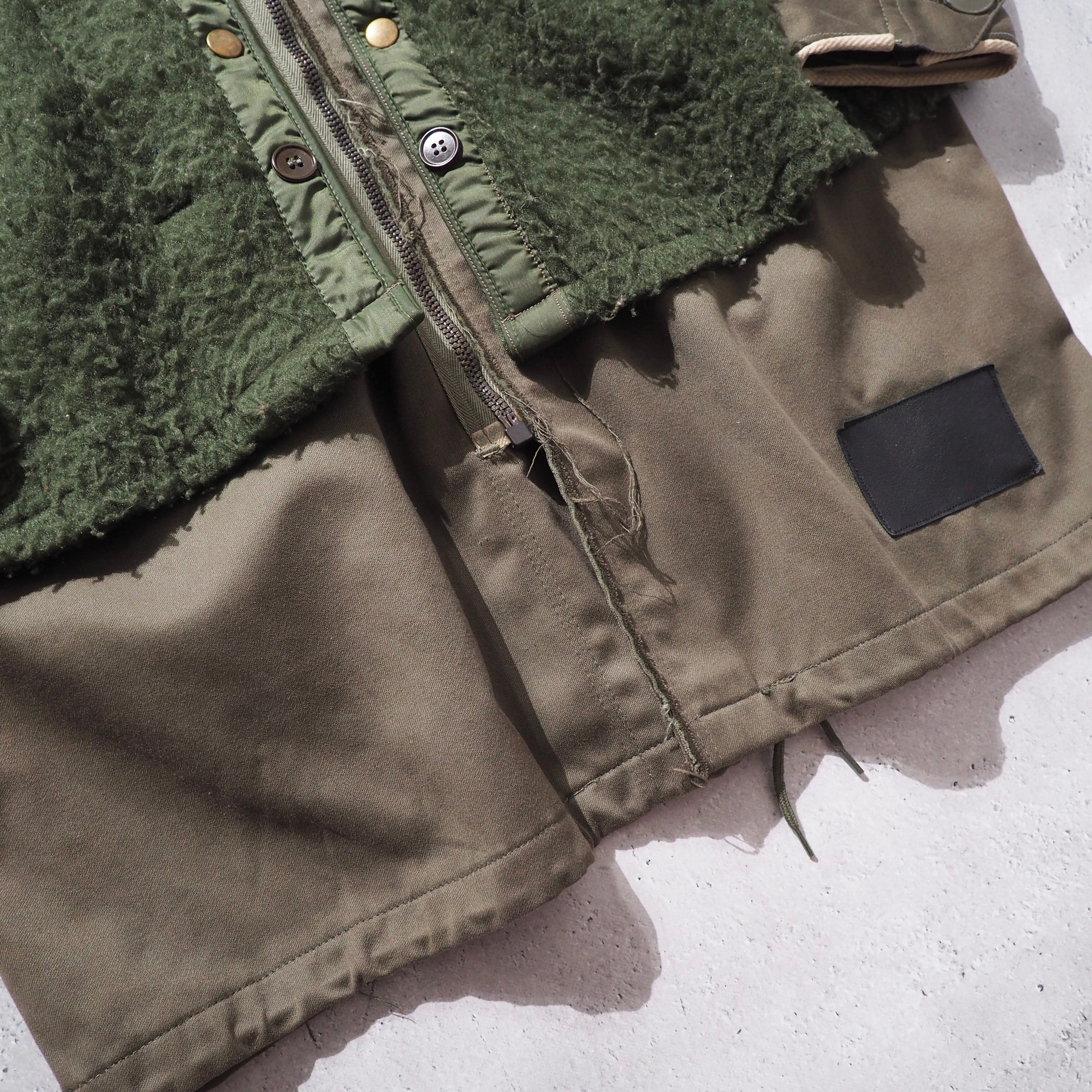 2010AW ” KLASICA - PANDA ” ” 背骨 ”French army Re:make Mod coat クラシカ 初期 フランス軍 リメイク モッズコート