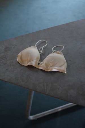 PALM / knit triangle bra