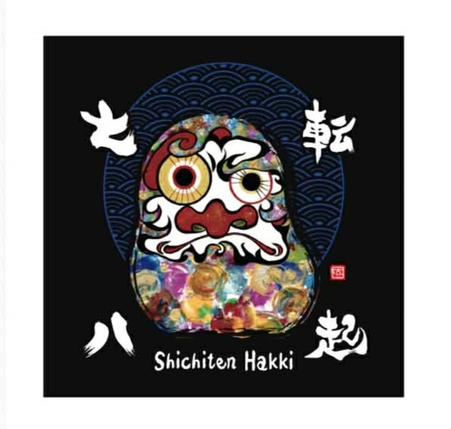 達磨【七転八起】Tシャツ　Lサイズ