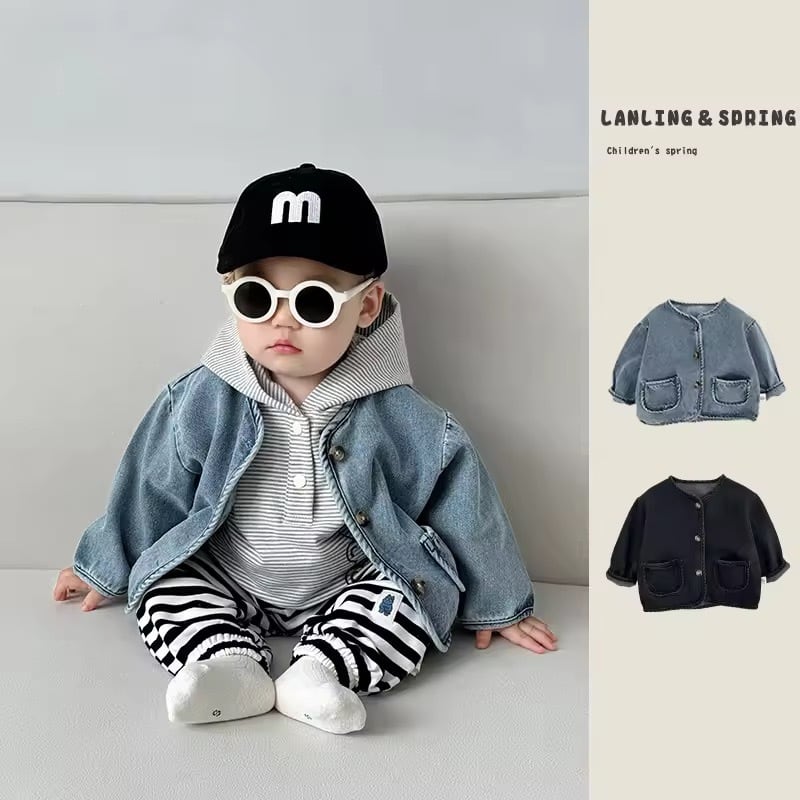 ベビーデニムジャケット