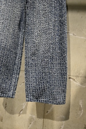 【26AW | MEN】Feng Chen Wang フェンチェンワン / パンツ / Blue Jacquard Washed Denim Jeans FUF22TR37