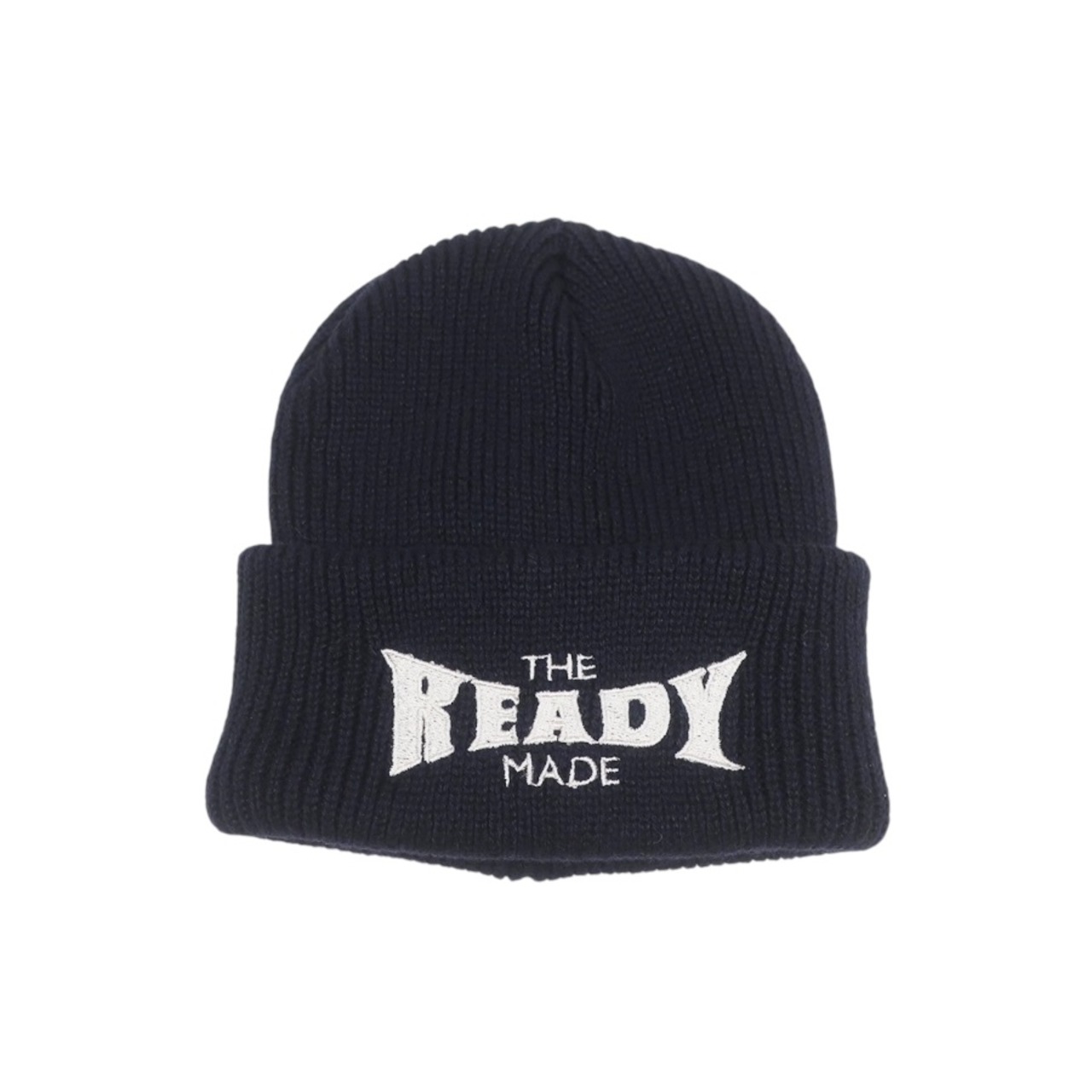 【READYMADE】RE-WO-BK-00-00-291/RCYCL WOOL KNT CAP/BK - 1