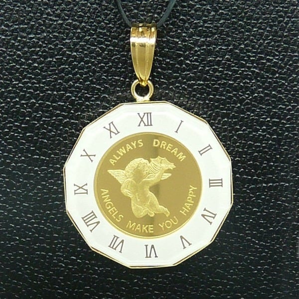 18金×24金】純金PAMホースペンダント ネックレス 金貨 K18 K24