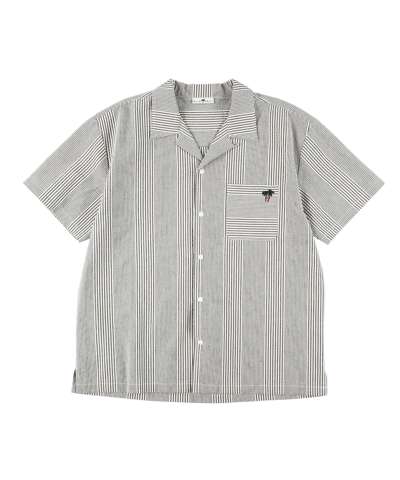 【SUNS】RANDOM SEERSUCKER OPEN COLLAR SHIRTS［RSS019］