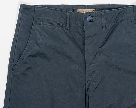 WORKERS(ワーカーズ)～Officer Trousers Slim, Type 3 Navy Chino