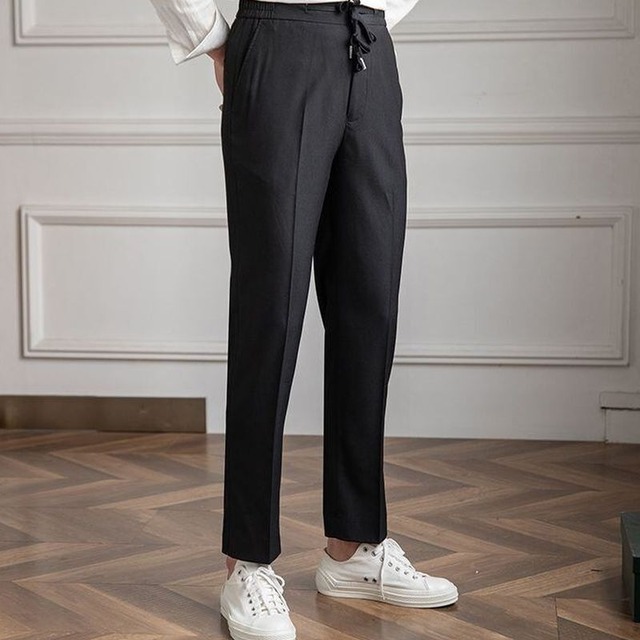 ウエストゴムカジュアルパンツ 2Color PA0110