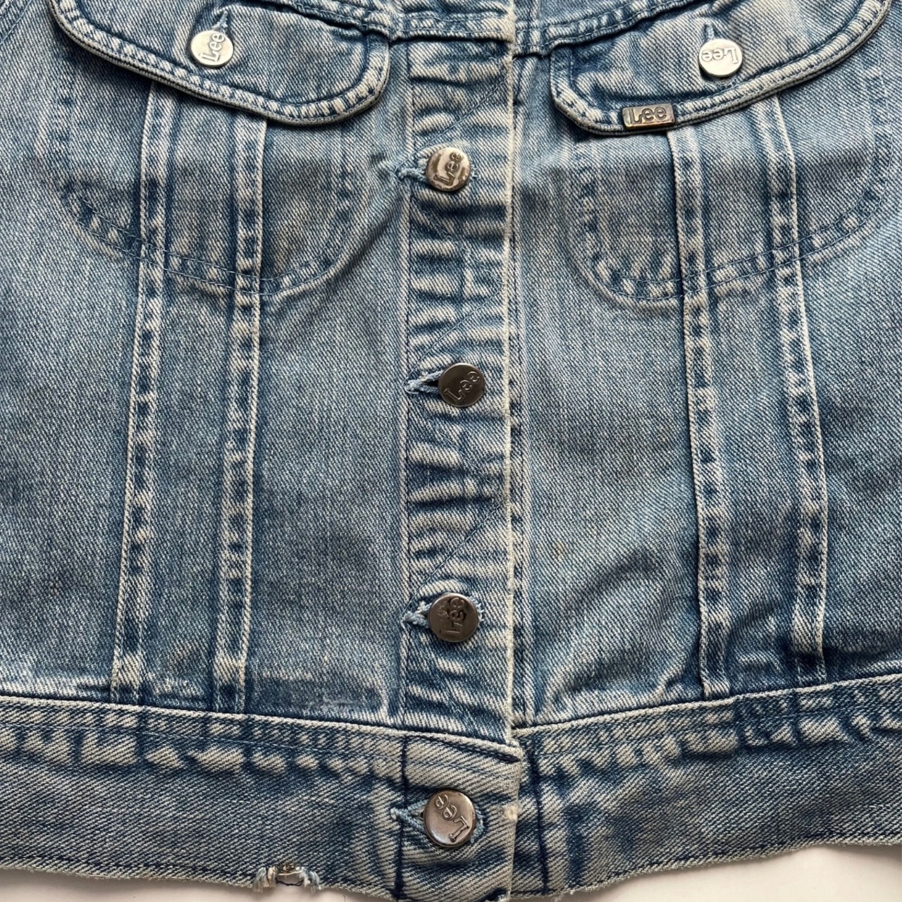＜VINTAGE＞Adult&Kids Lee Denim Jacket (2610JK17)｜アダルト&キッズ リー ヴィンテージ デニムジャケット - 4