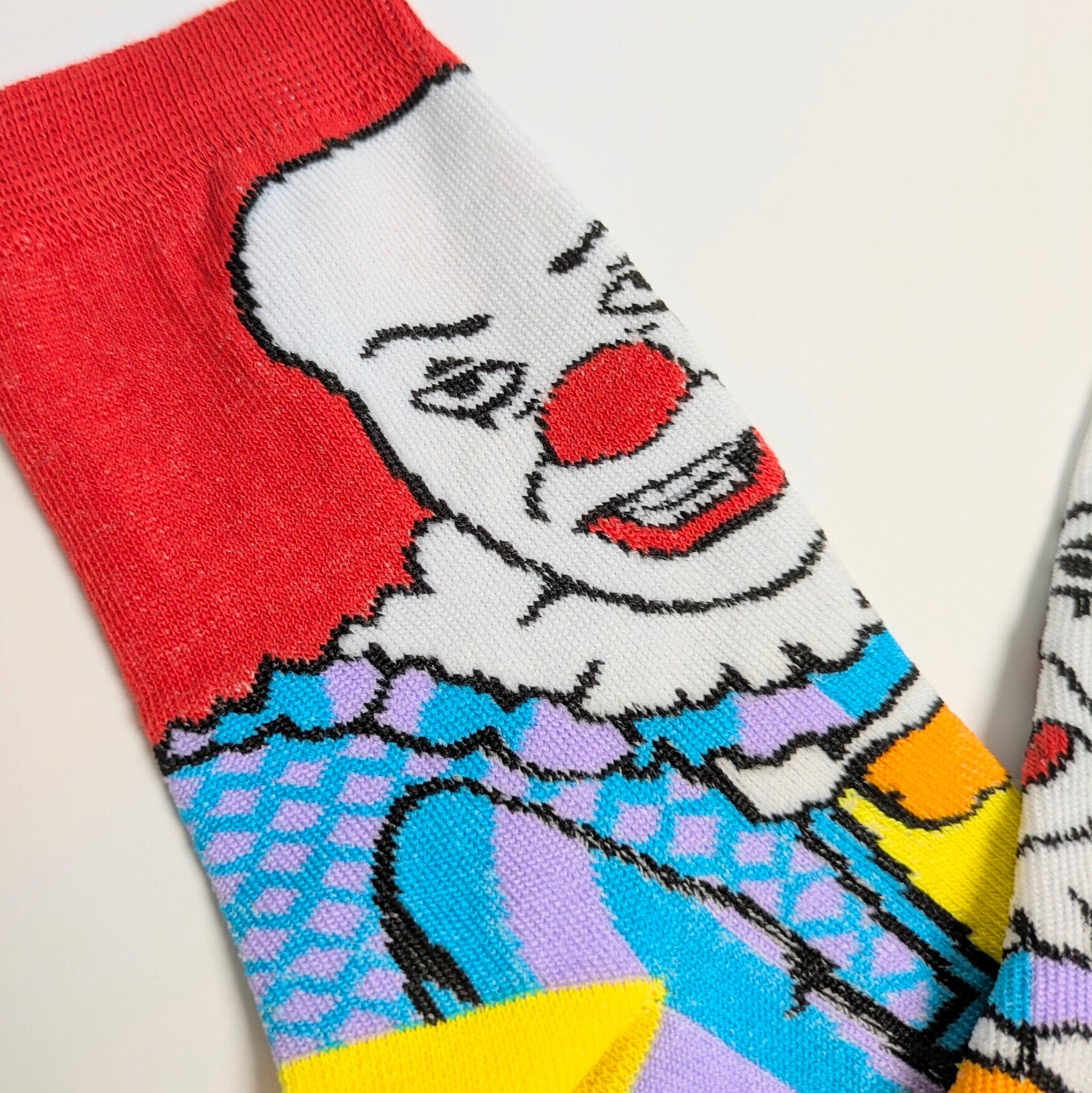 ♧ 再入荷!SPECIAL PRICE!【 crew socks / クルーソックス 】【B】『 HORROR MOVIE Character Socks 4P SET 』ホラー映画キャラソックス4足セットⅡ 〚アメリカン雑貨 アメトイ〛