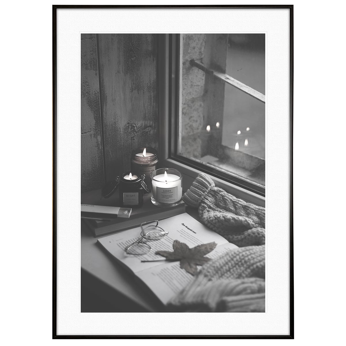 Allposters モノクロ 写真 額付き 73cm×73cm インテリア Allposters モノクロ 写真 額付き 73cm×73cm インテリア Allposters