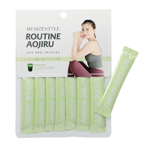 ROUTINE AOJIRU (ルーティンアオジル) 21g (3g✕7包)