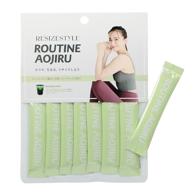 ROUTINE AOJIRU (ルーティンアオジル) 90g (3g✕30包)