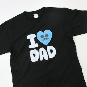 I LOVE DAD Tシャツ ms100 父の日 お祝い メッセージ ギフト プレゼント