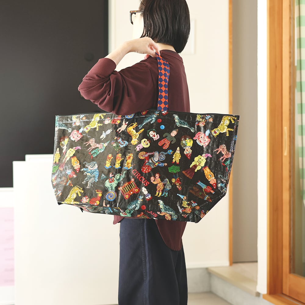 【Nathalie Lete】Keep cool bag L(Circus)