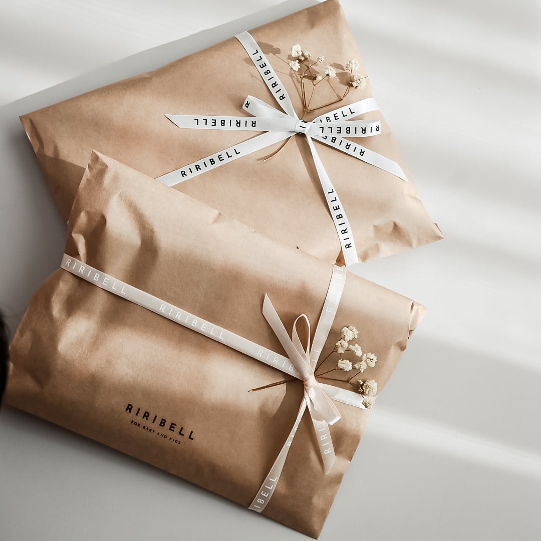 Paper gift wrapping / 袋ギフトラッピング | RIRIBELL