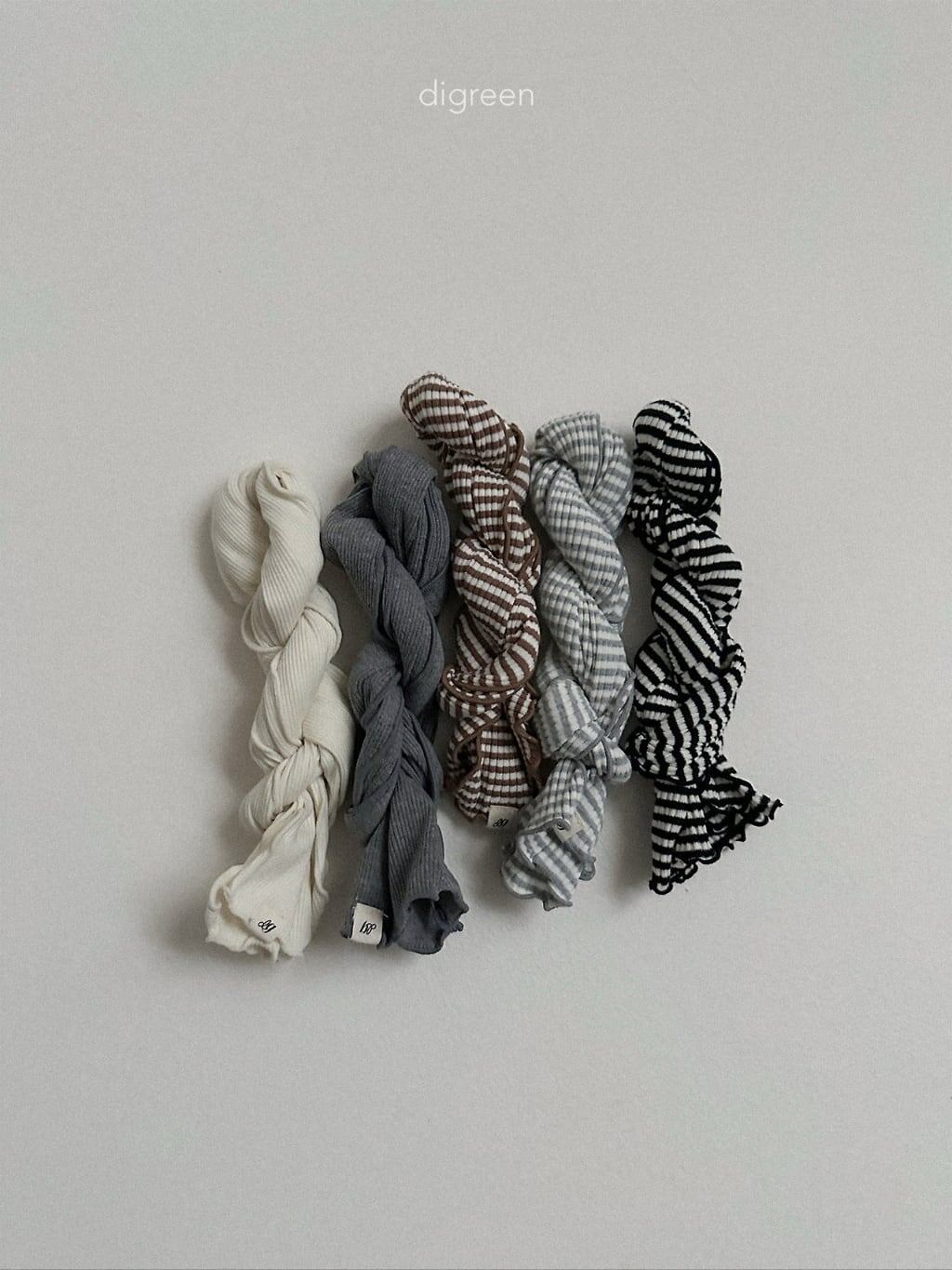 【予約】digreen Hemp scarf