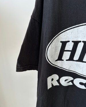 -HELLO Records- Vintage 90s L Print T-Shirt
