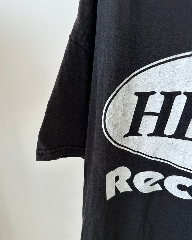 -HELLO Records- Vintage 90s L Print T-Shirt
