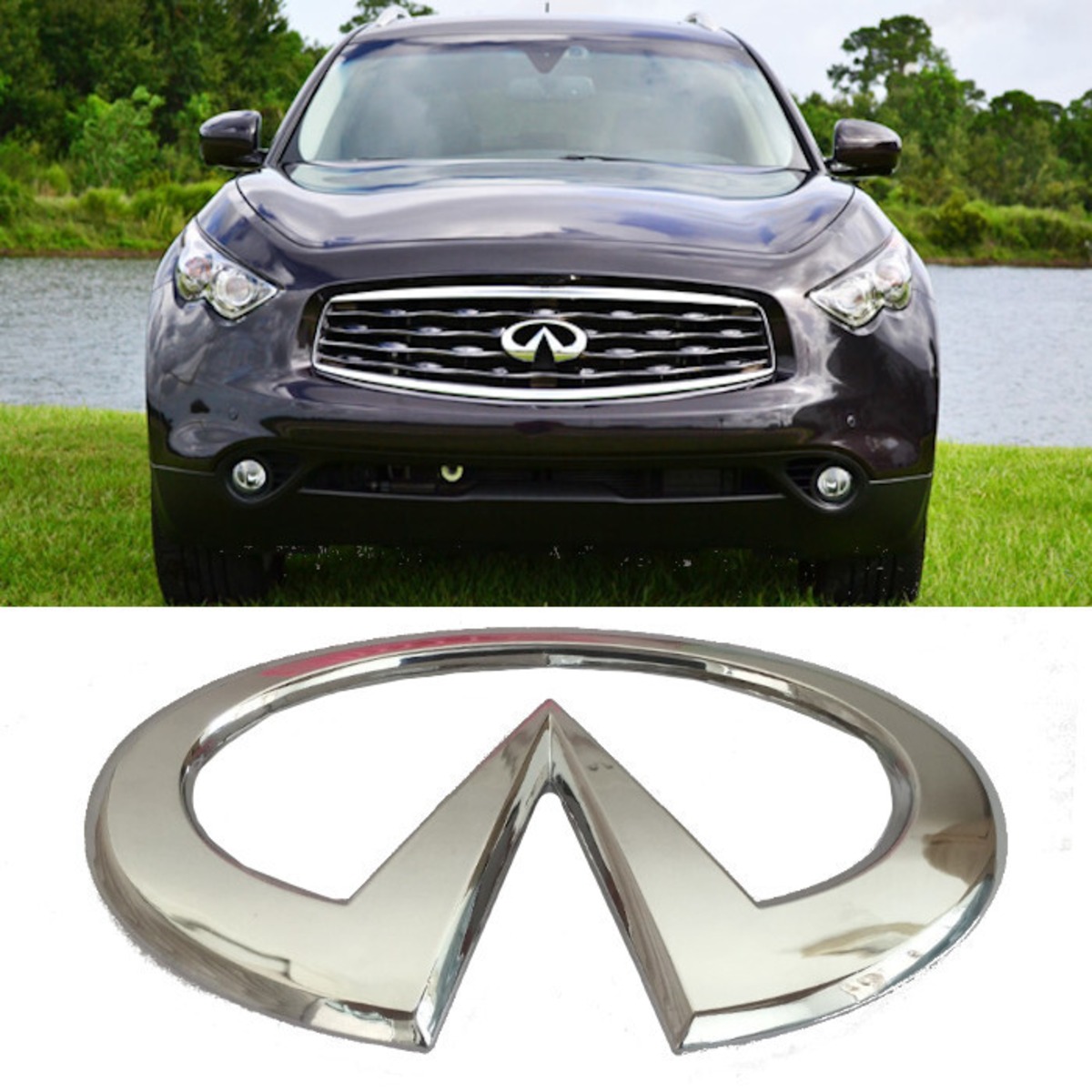 エンブレム バッジ Infiniti FX35 FX37 G35 G37 Q50 QX50 QX60 QX70 
