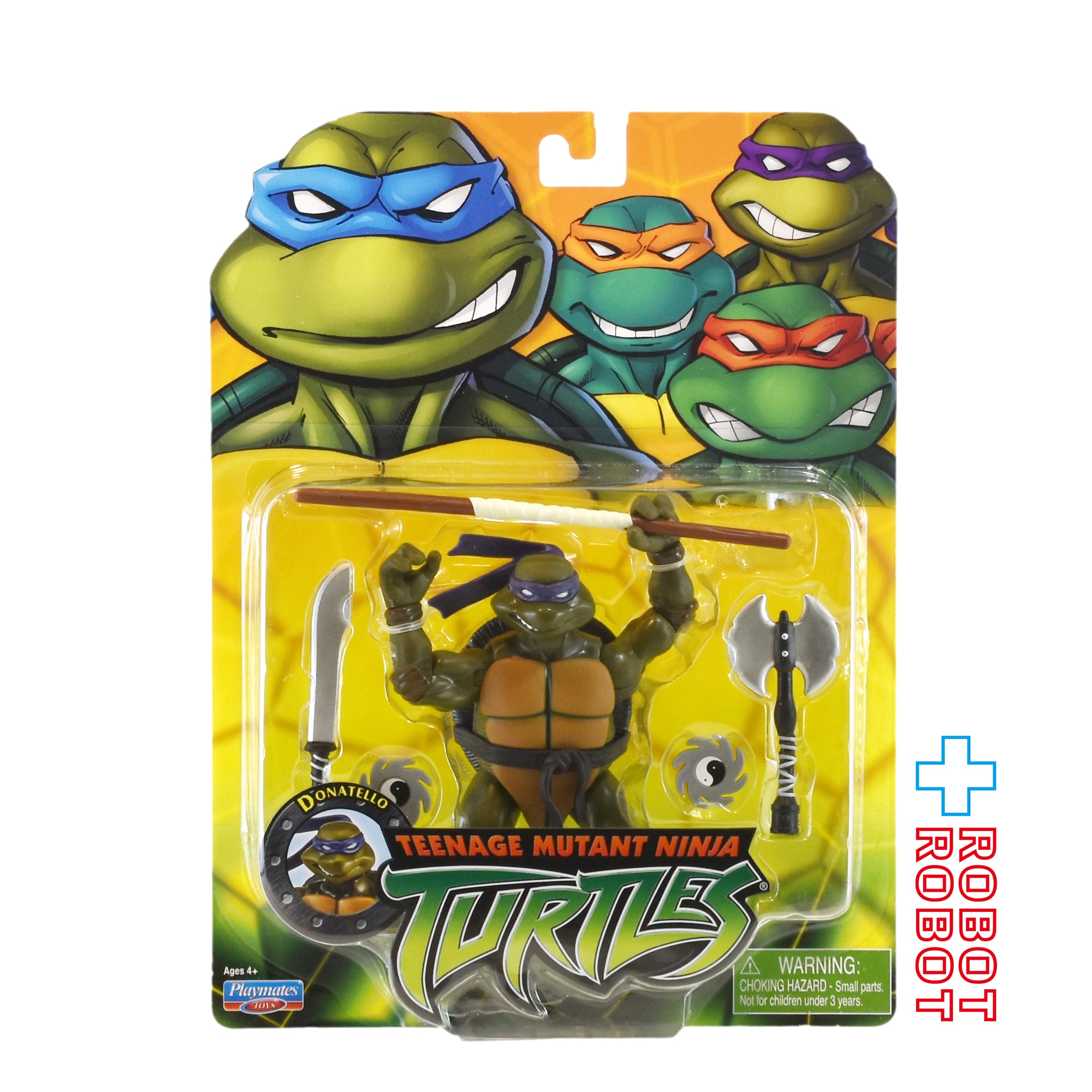 ◼️TMNT◼️タートルズ フィギュア プレイメイツ ドナテロ プレイメイツ タートルズ TMNT クラシック・ドナテロ 12インチ