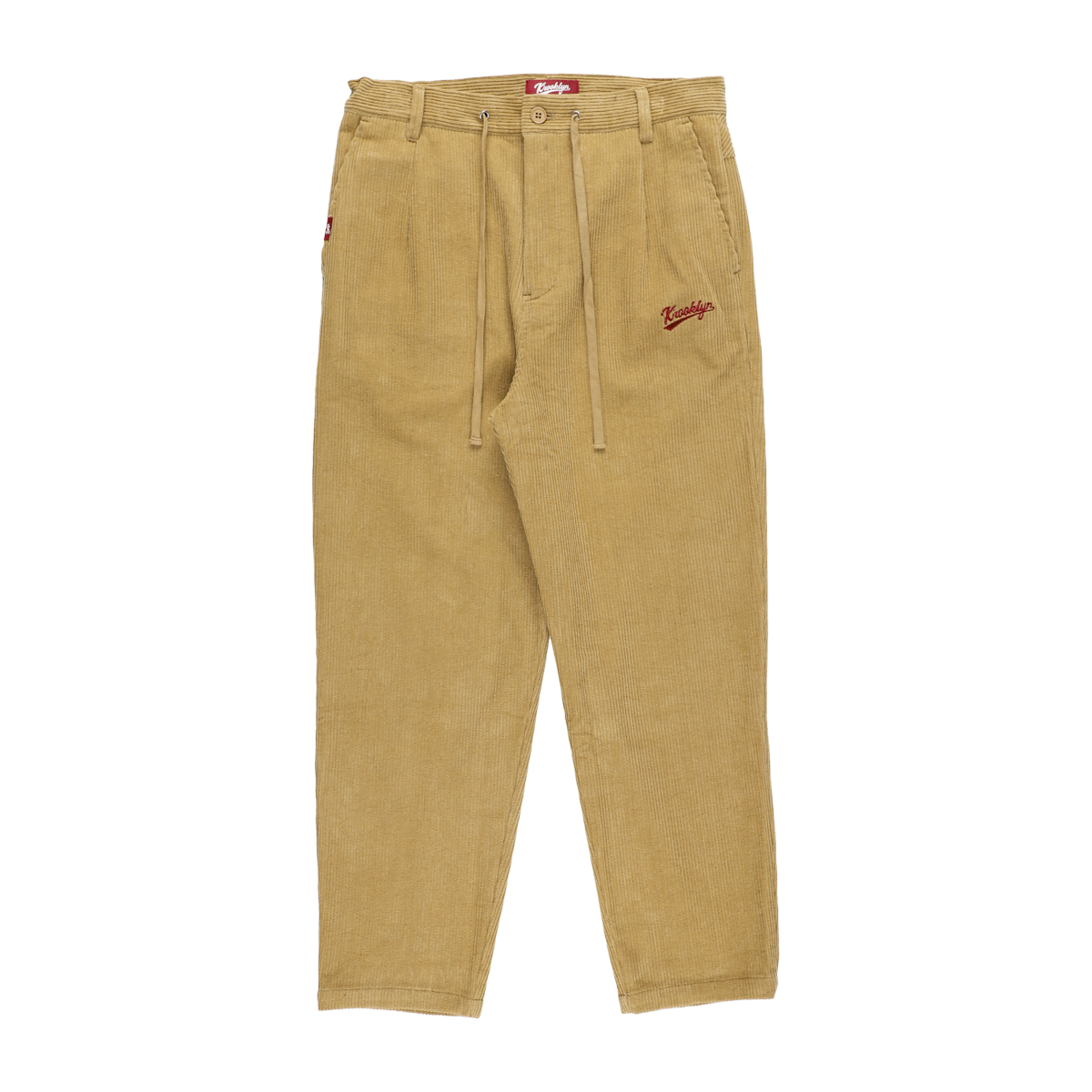 CORDUROY TEXTILE  Pants -Sand