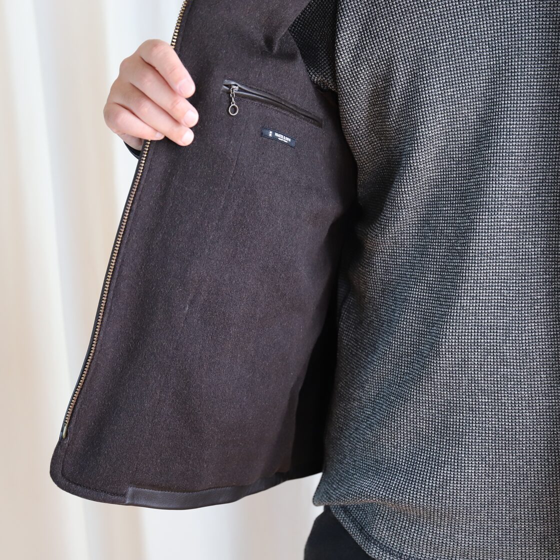 MAATEE&SONS / SPANISH LAMB 裏カシミヤ SPORTS JACKET / DBRWN | PAY ID