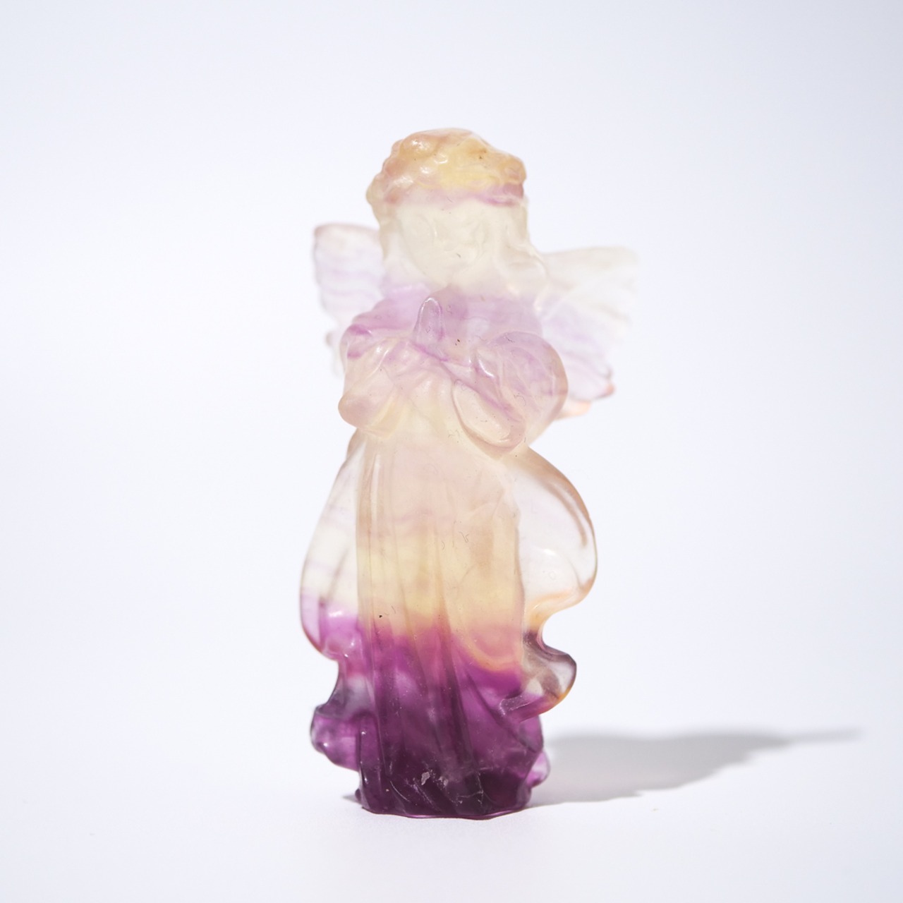 フローライト / 彫刻【天使 エンジェル・A】