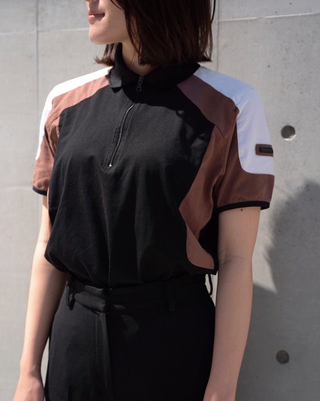 Half zip shirt / PRADA SPORT