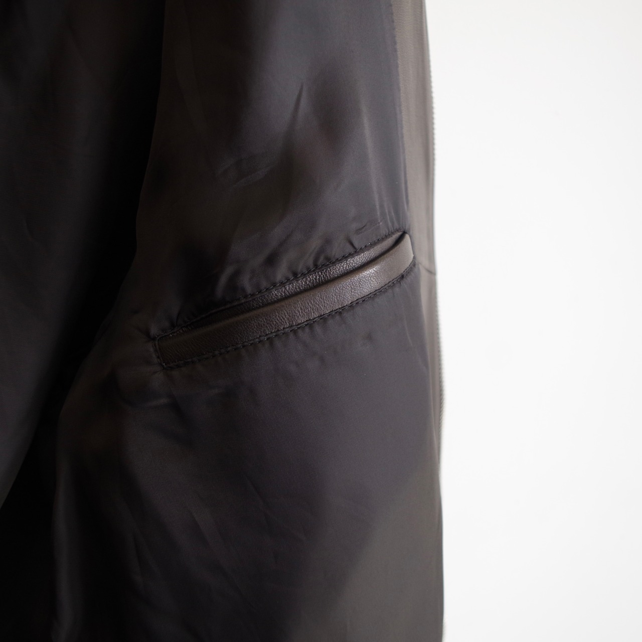 LOEFF Lamb Leather Biker Jacket