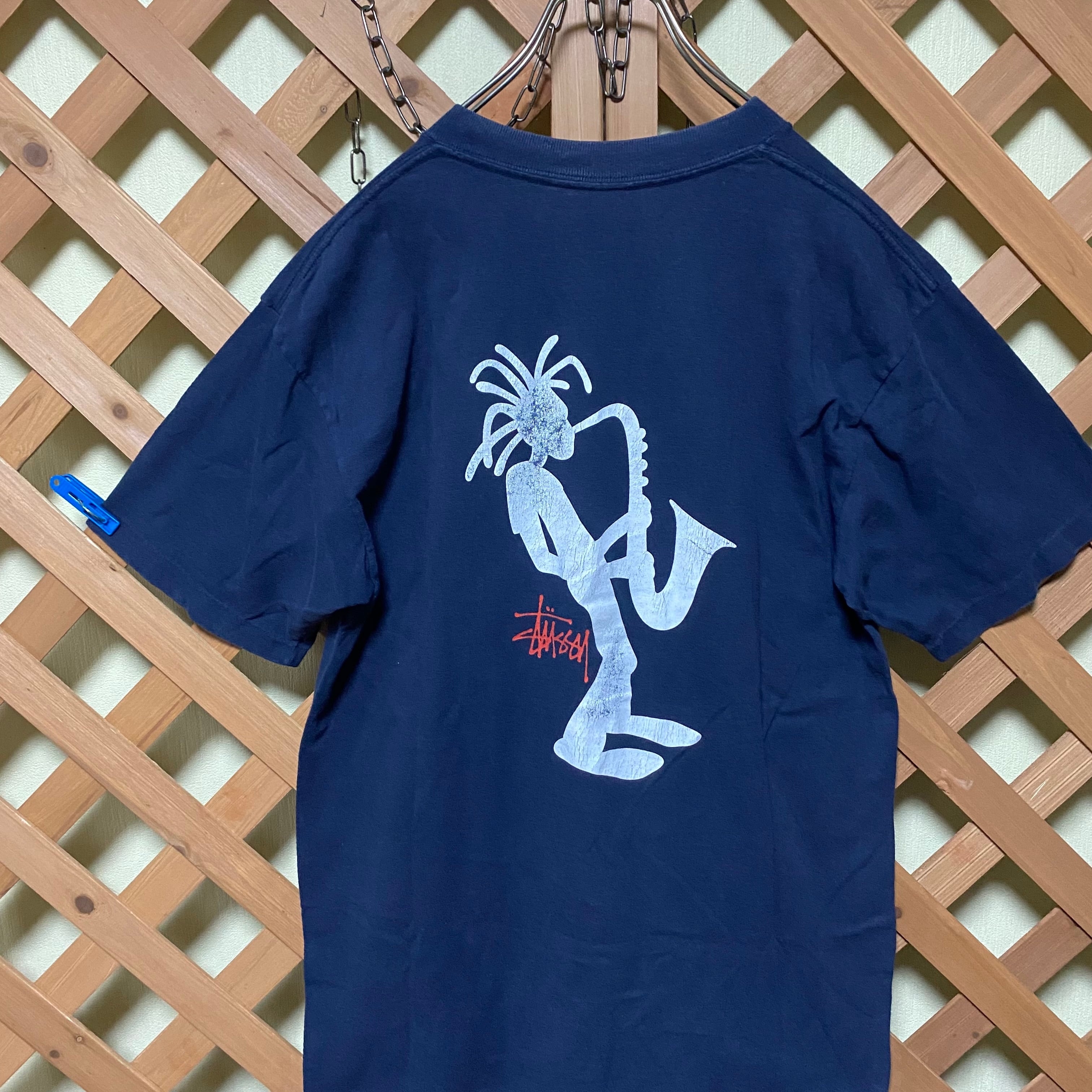 Old stussy Tシャツ 90s シャドーマン USA製 ジャズマン | LUCKY BASE