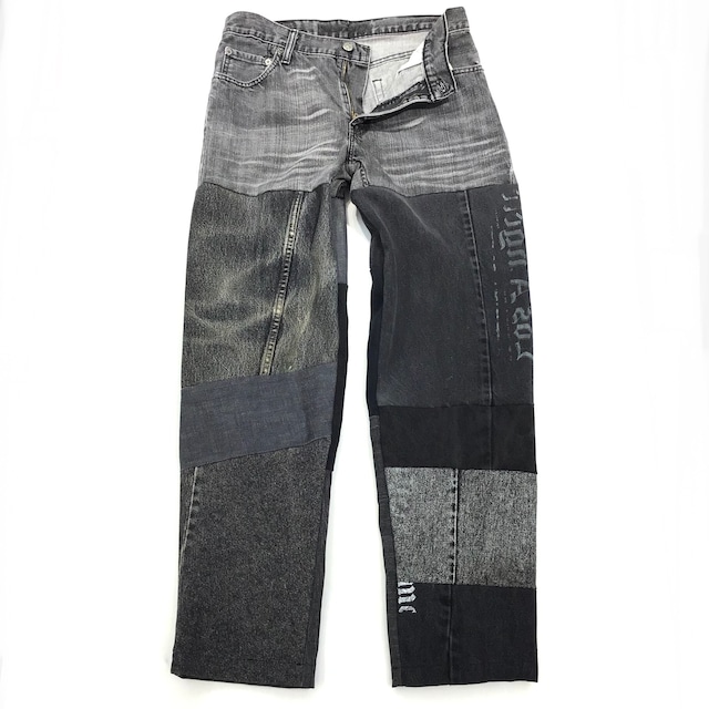 再構築 デニムリメイクパンツ REMAKE DENIM PANTS 【denimPT18 