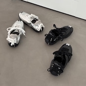 【受注予約：4月上旬入荷予定】ballerina track sneakers/black