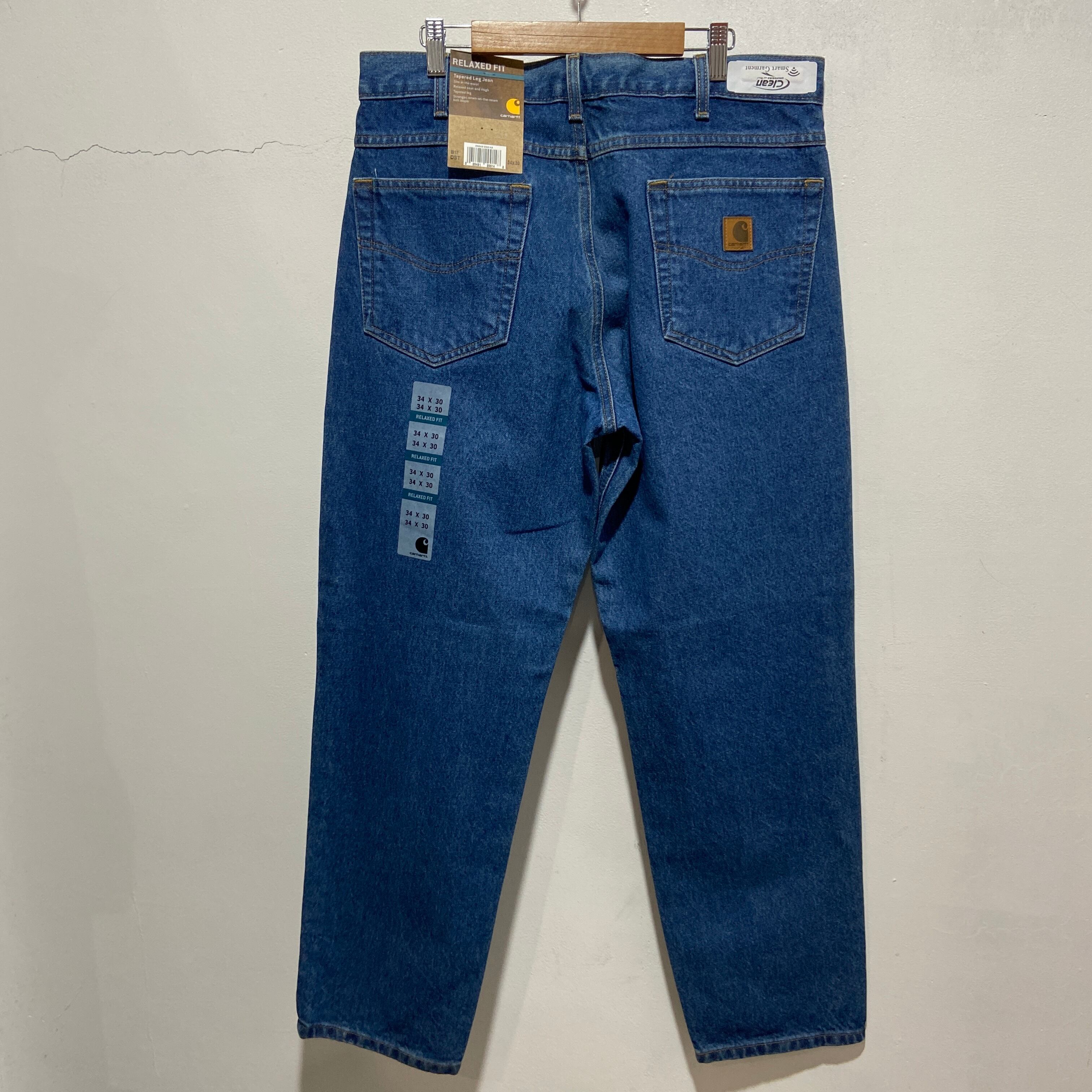 新品 カーハート RELAXED FIT JEAN デニムパンツ B17 DST