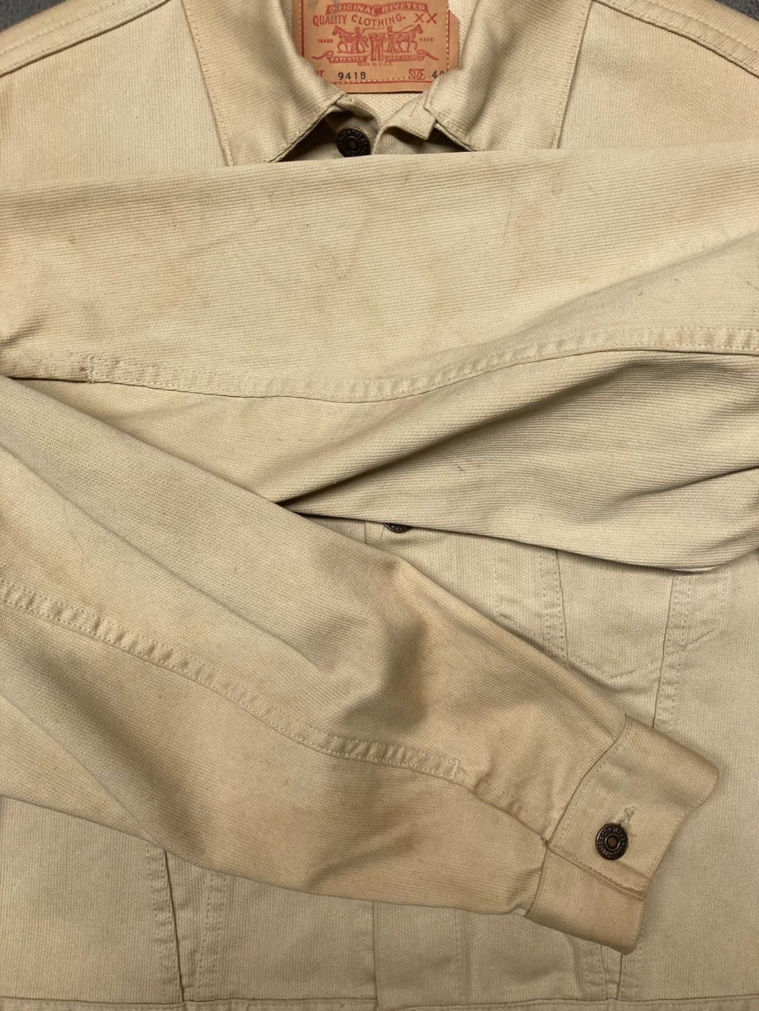 60's LEVI'S 941B 40inc サード ヴィンテージ ピケジャケット | OLD13