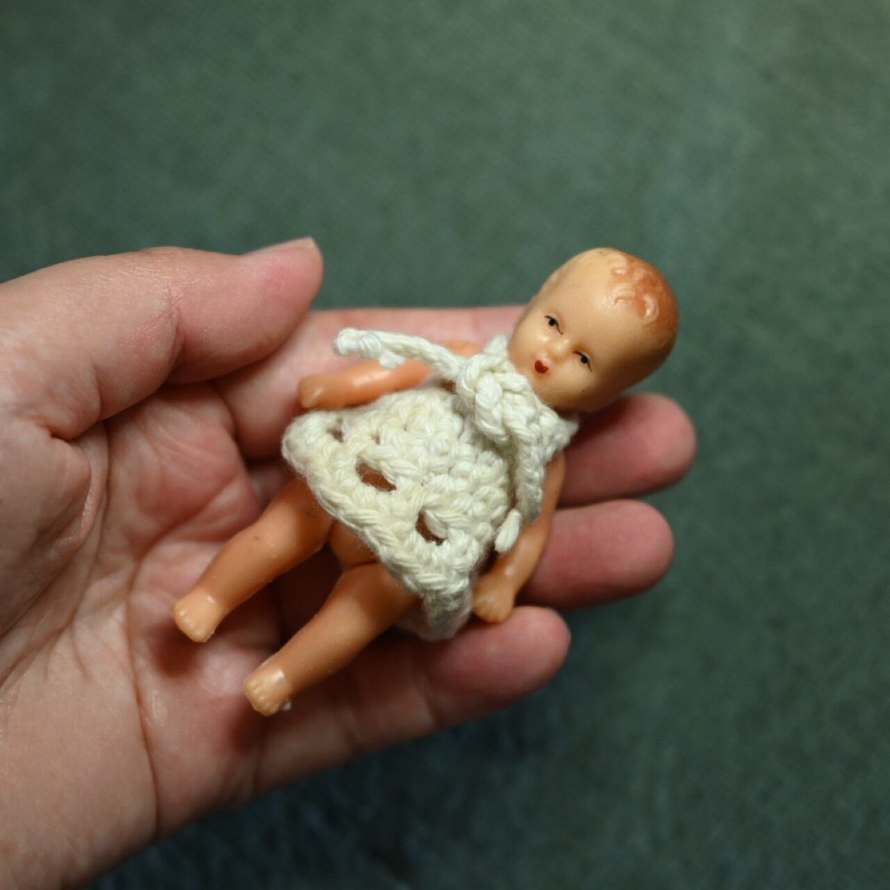 【 coming soon 】東欧の古いちいさなお人形 妹|レトロ ヴィンテージ ドール 雑貨屋
