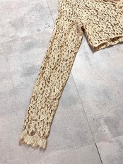 lace embroidery remake shirt-4178-6