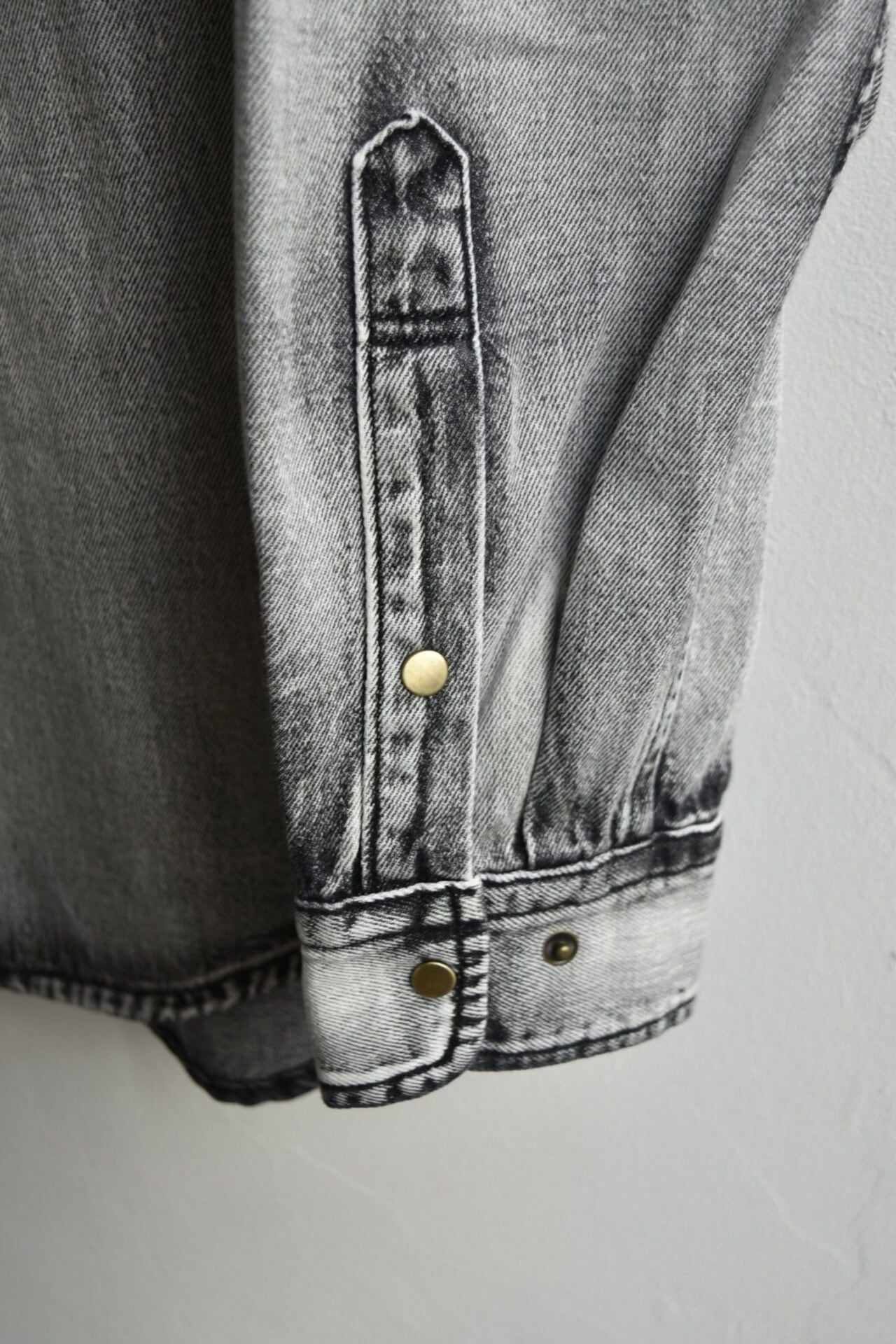 BUDO(ブドー) <【bud 0】DENIM SHIRTS JACKET> bleached black | play