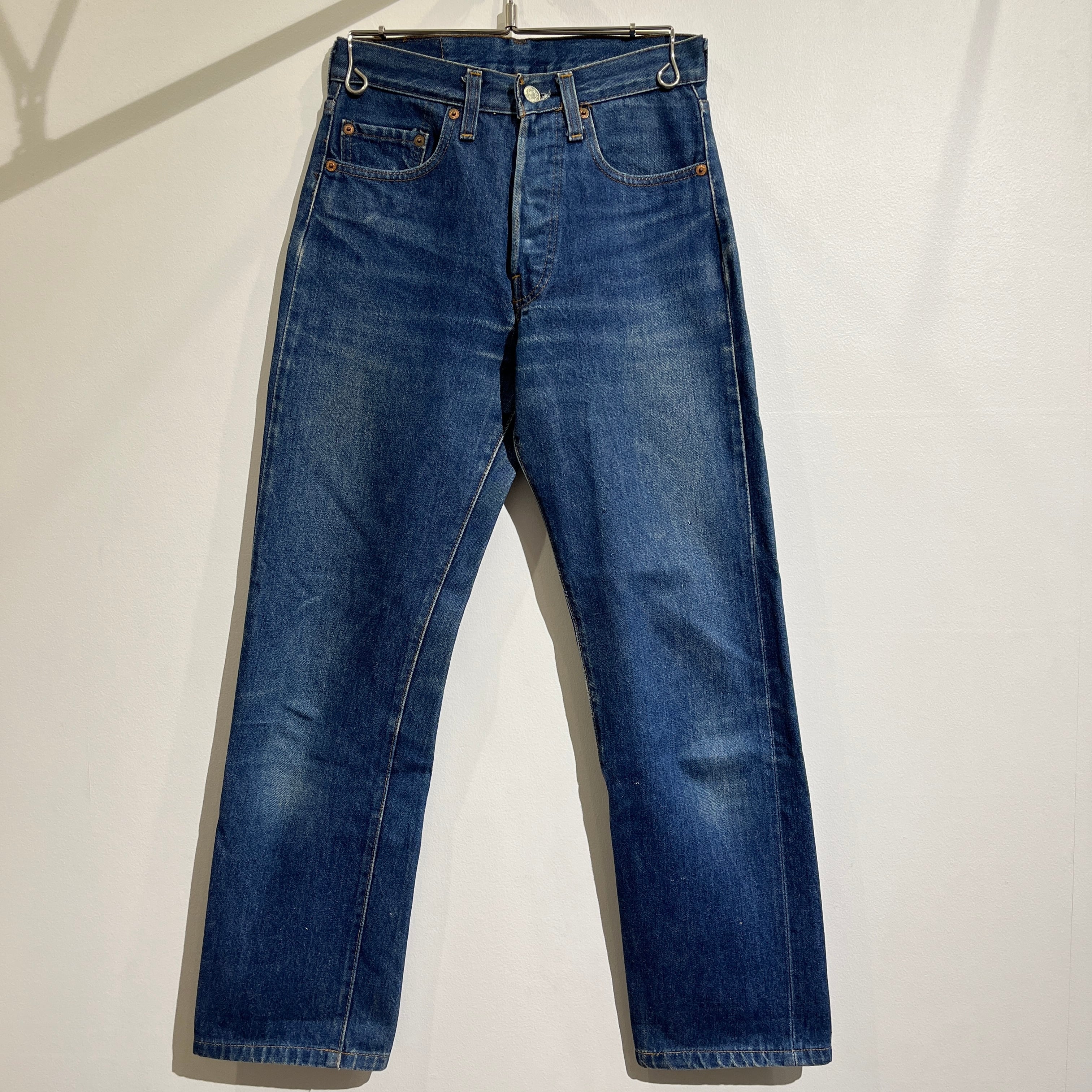 80s Levi's 501 Student Red Line Denim Jeans 80年代 リーバイス 501 スチューデント 赤耳 デニム  ジーンズ インディゴ W26L27