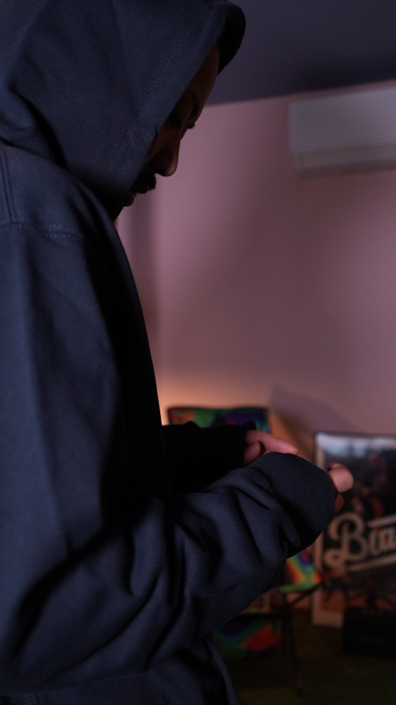 Fu-ji-Blazz SUPER HEAVY HOODIE [NAVY]