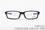 OAKLEY メガネ CROSSLINK（A） OX8118-1056 スクエア アジアンフィットモデル オークリー クロスリンクA 正規品