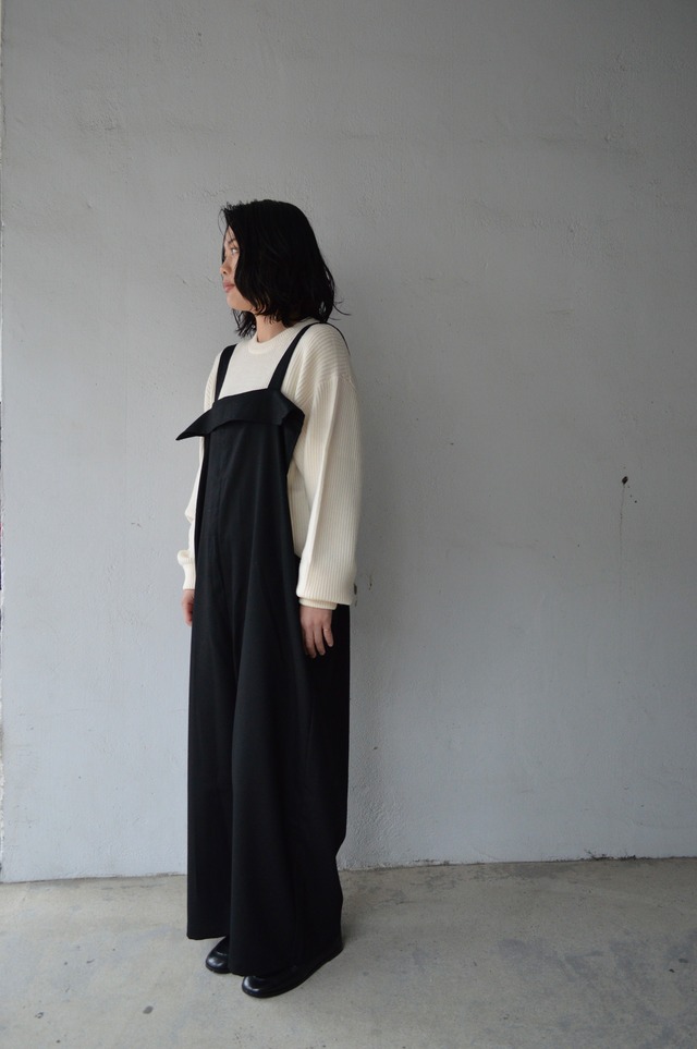 Pub Flano Wool Salopette Made in Japan "Bishu Fabric" ピューブ フラノウール サロペット 尾州産