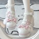 ゆめかわ♡全７カラー　ふわふわうさ耳パンプス　ヒール6ｃｍ　kutu7　　