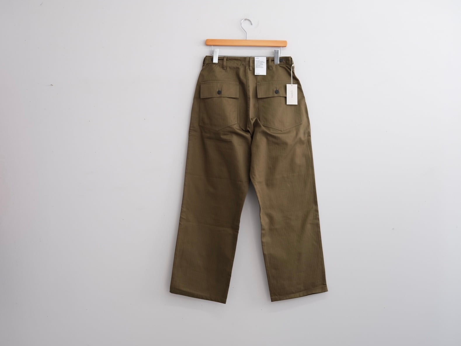 CIOTA” M-47 HBT Baker Pants D.OLIVE” | Lapel online store
