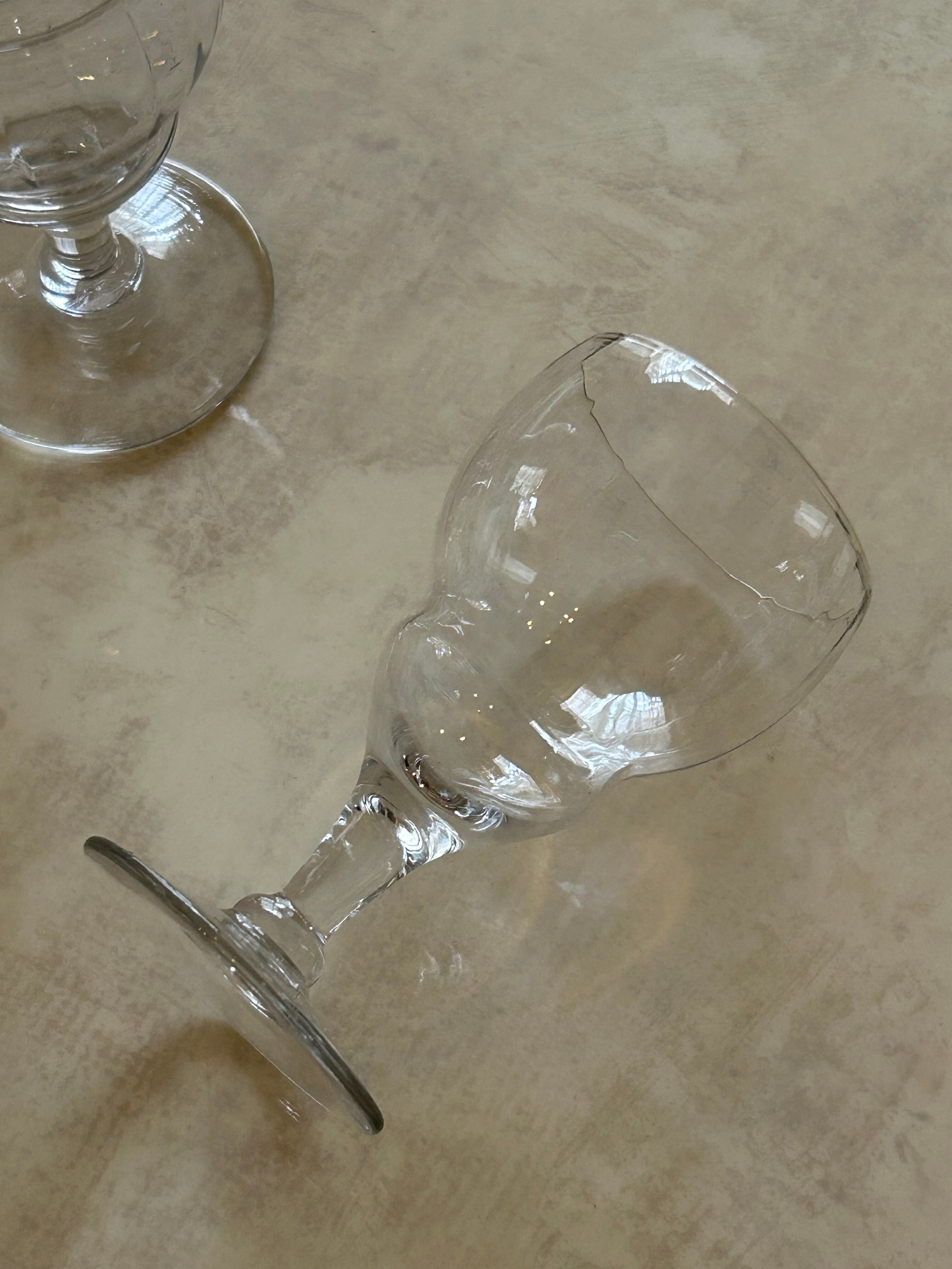 イギリス Vintage シェリーグラス リキュールグラス ガラス器 パフェグラス グラス前菜 ワイングラス