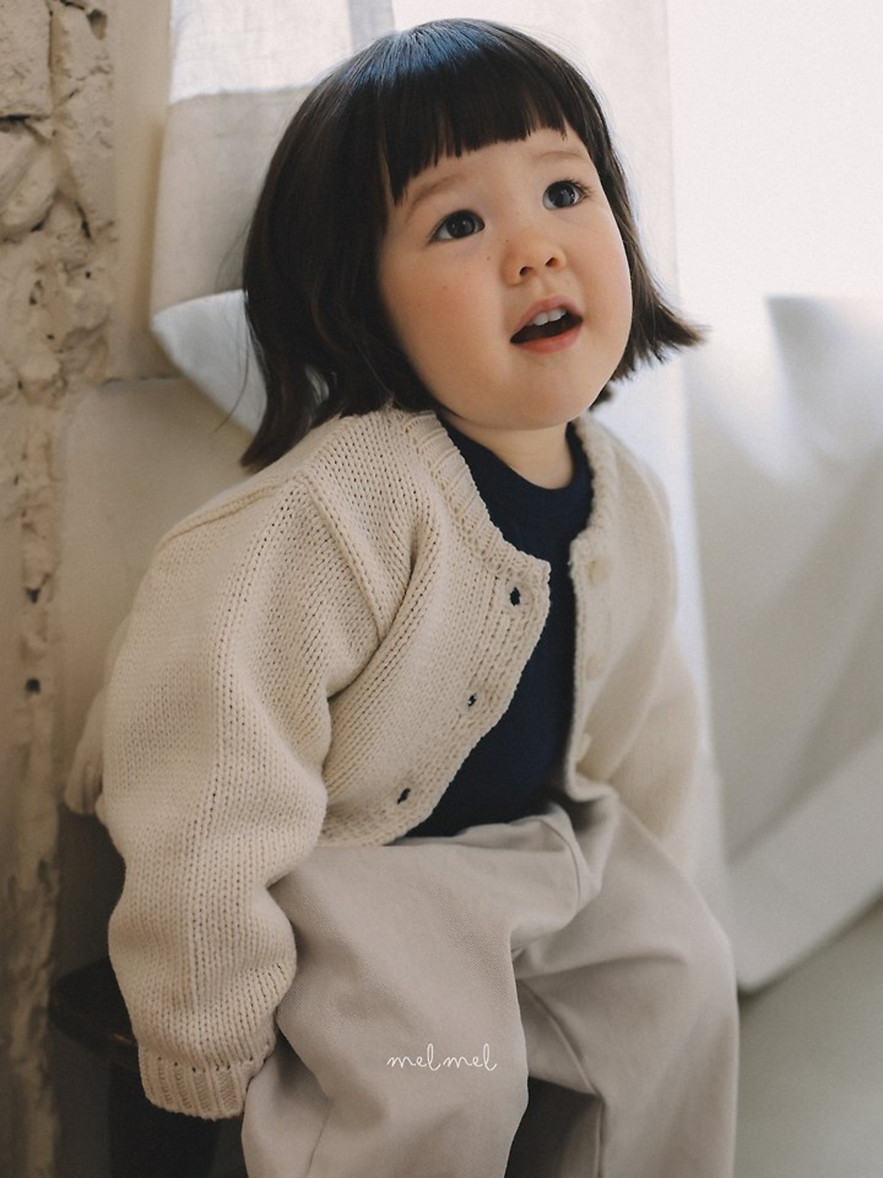 【取寄/韓国直送】melmel コットン バギーパンツ｜秋服｜韓国子供服 ｜26/AT